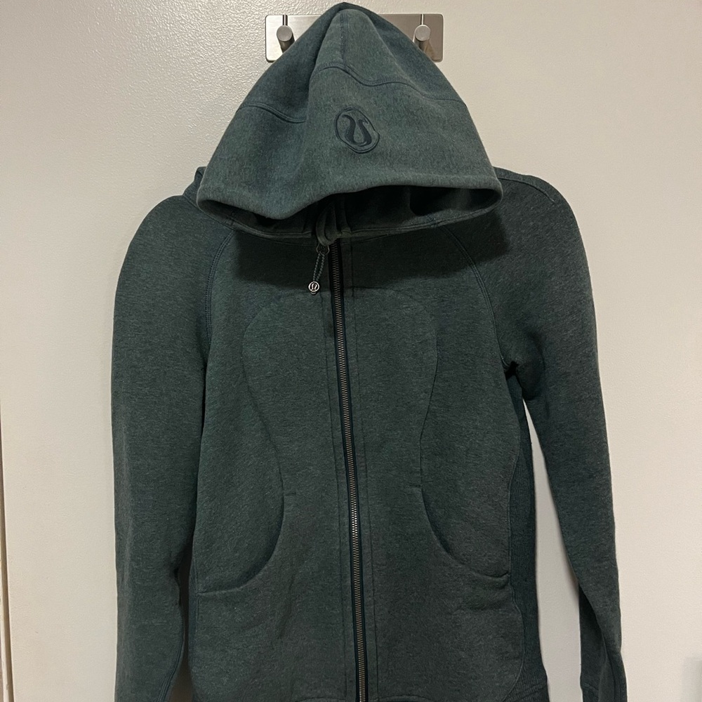 Lululemon Dark Green Hoodie